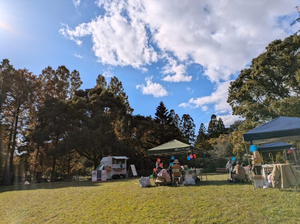 「ありがとうの日」イベント会場芝生広場