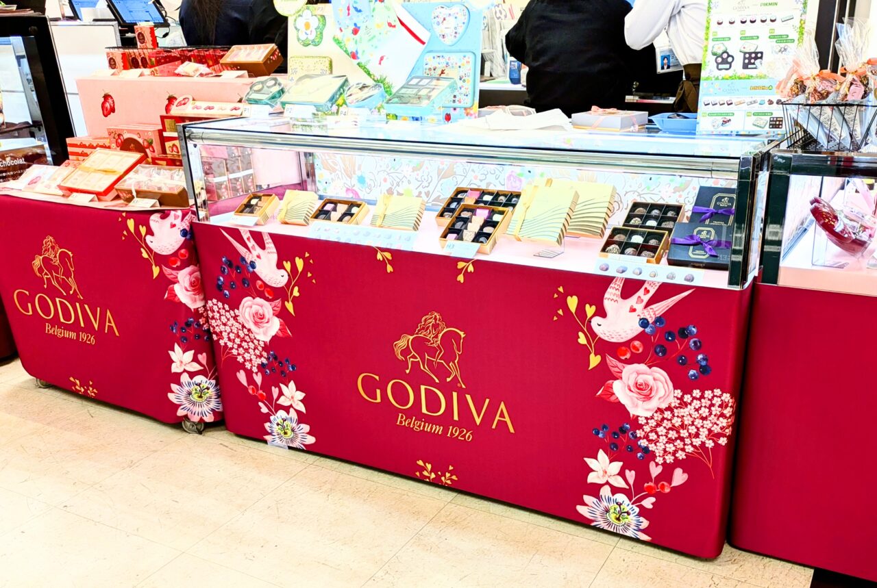 千里阪急バレンタイン催事「GODIVA」