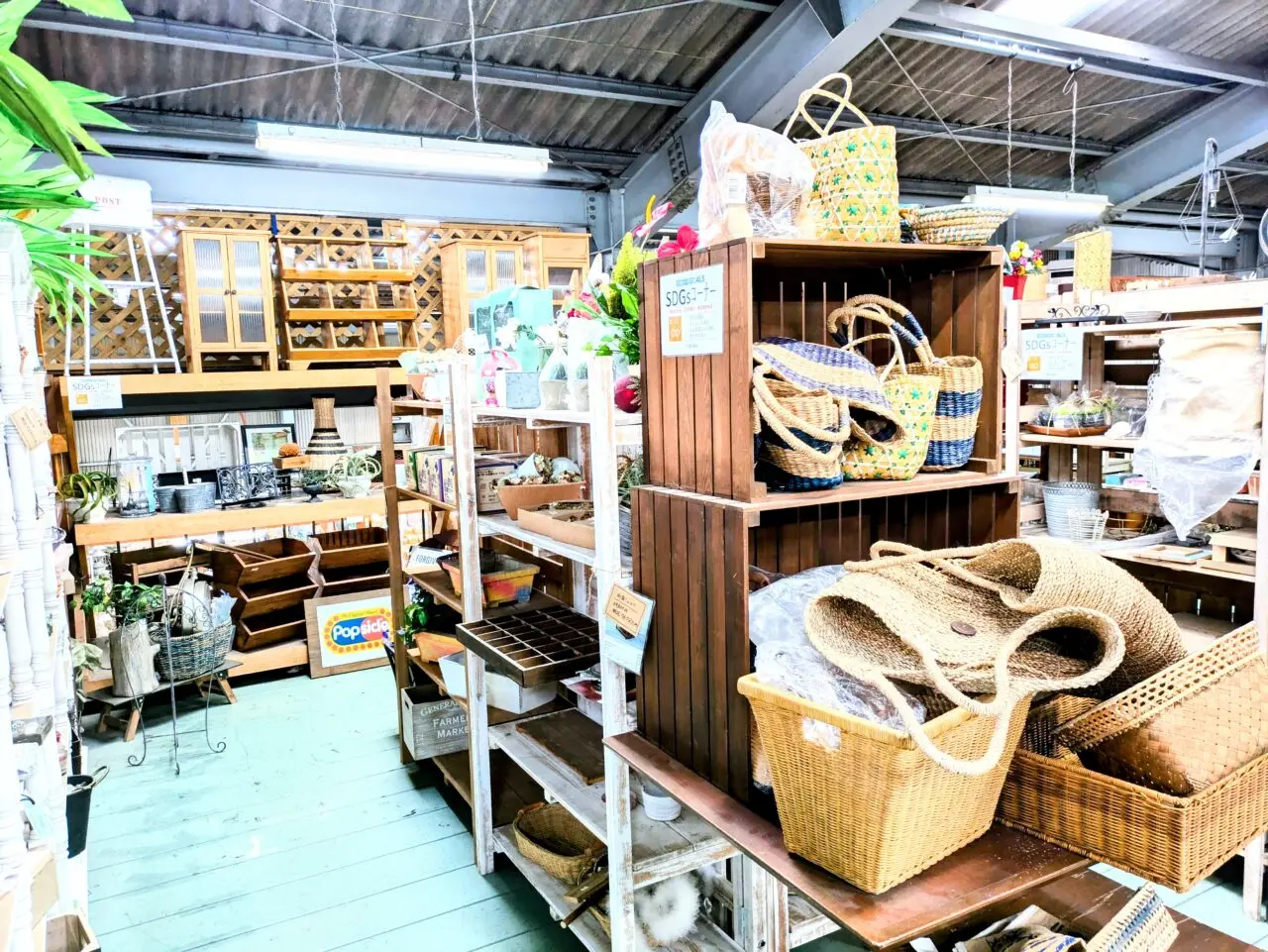 園芸用品問屋「NOAH」SDGsコーナー