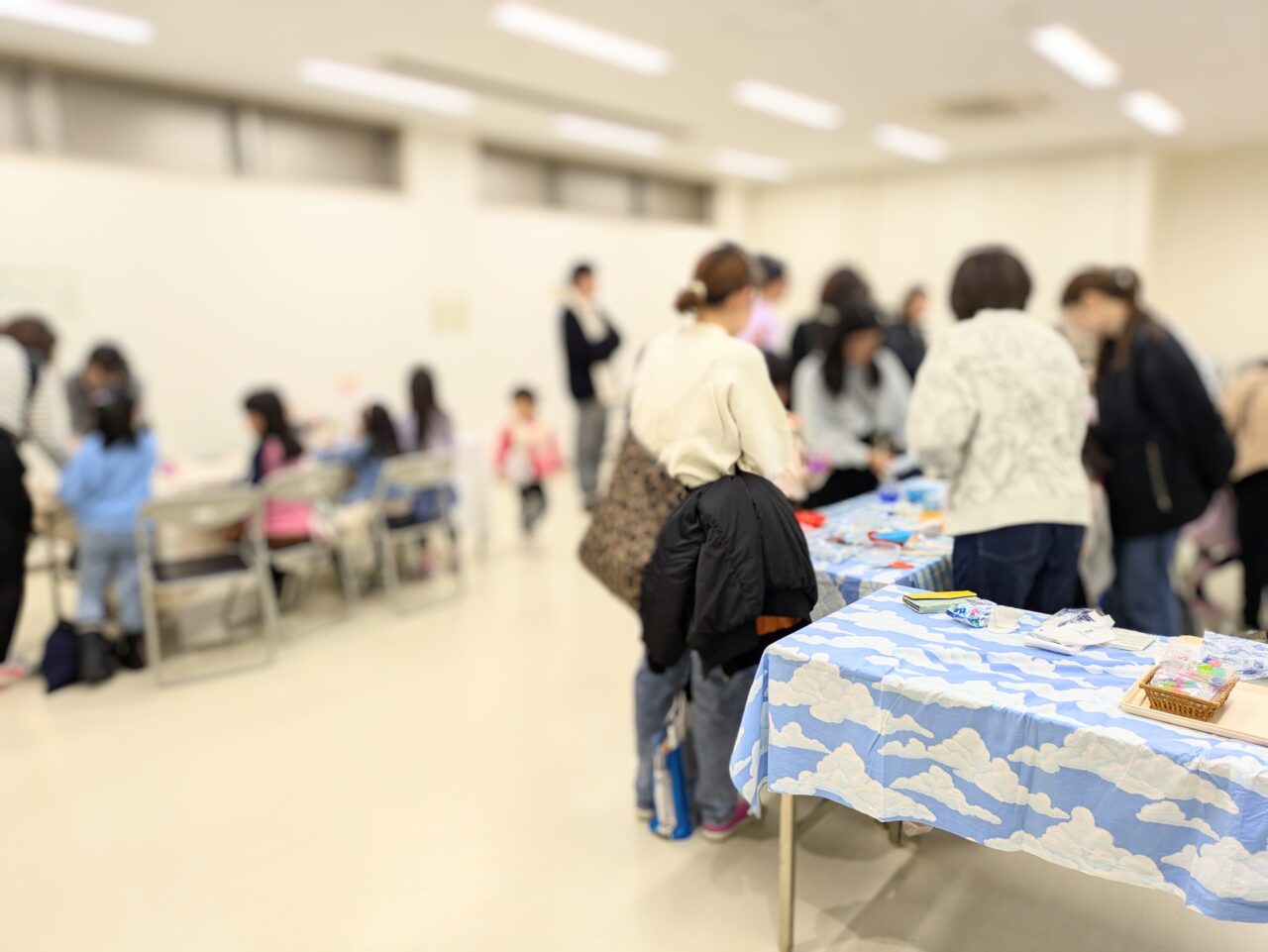 「親子ぐるぐるフェス」リサイクル工作コーナー