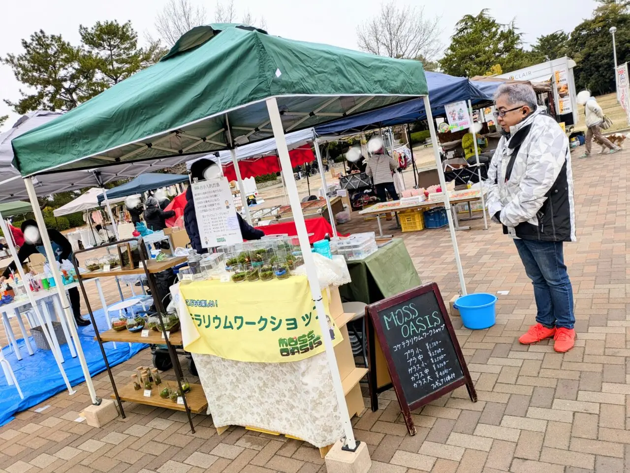 「アトリエステージ」出店ブース