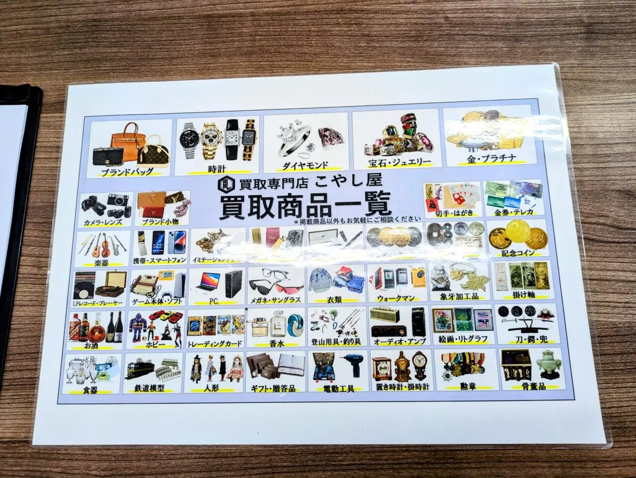 EDION柴原店内にあるこなし屋の買取一覧
