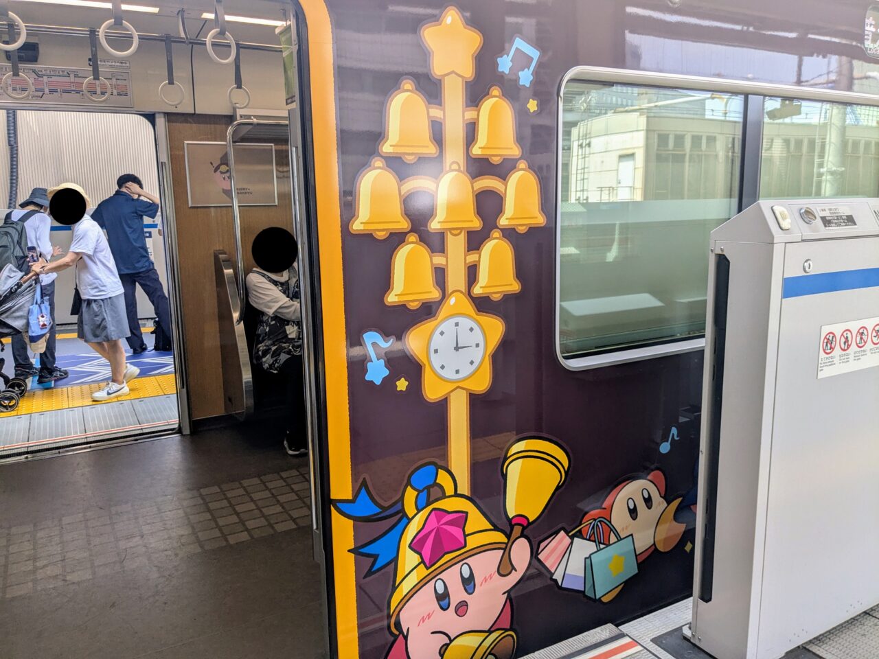 星のカービィ×阪急電車「カービィ号」