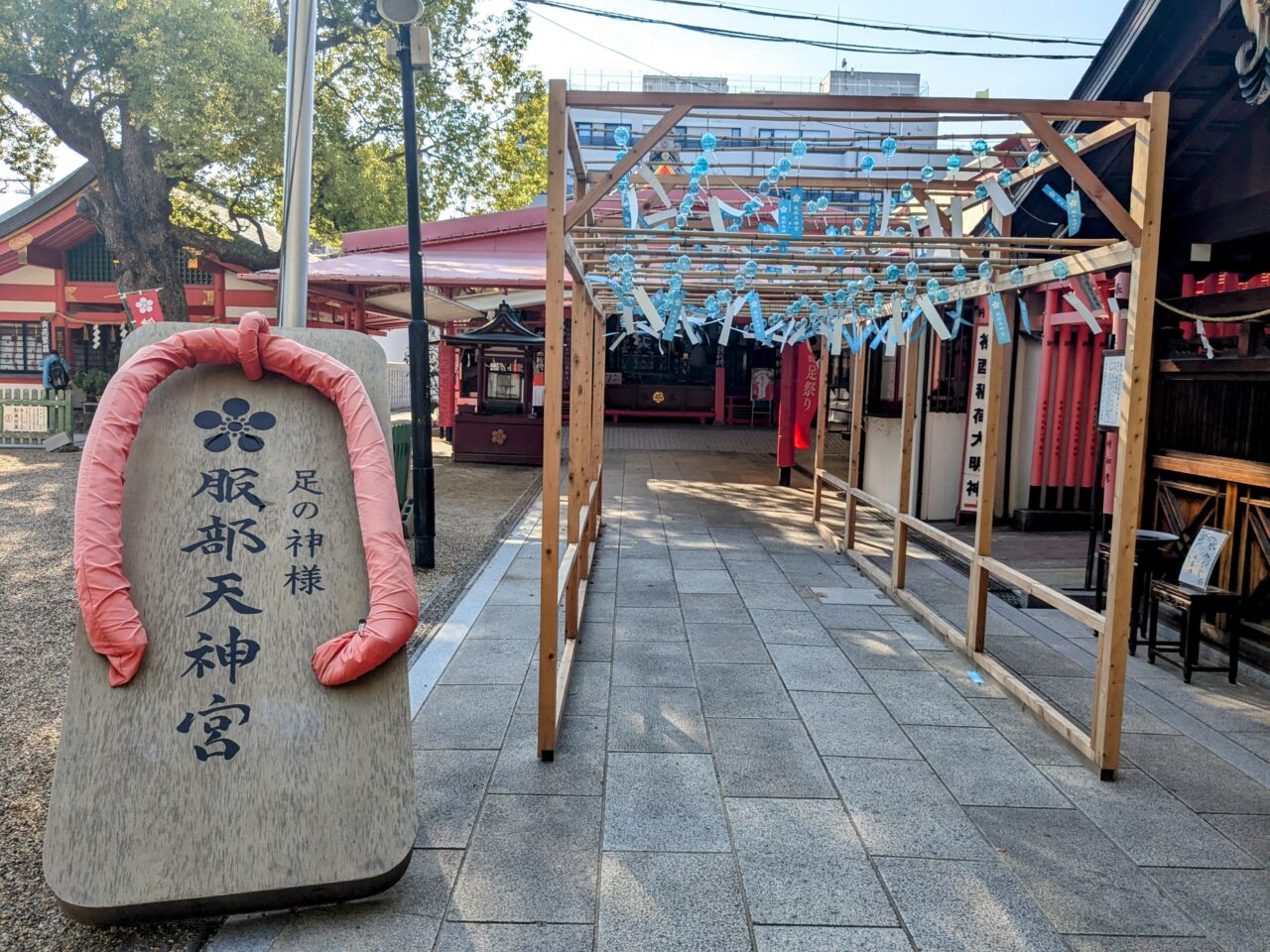 服部天神宮風鈴まつり
