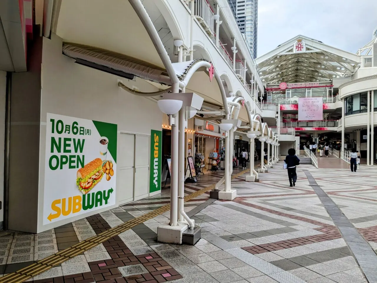 SUBWAYせんちゅうパル1階にOPEN