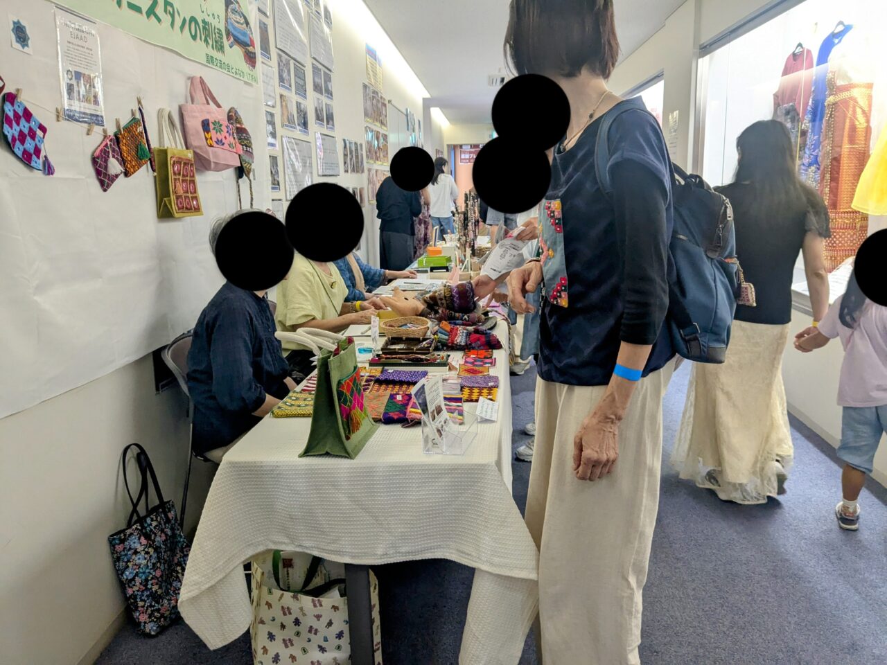 国際交流フェスタ2025会場内