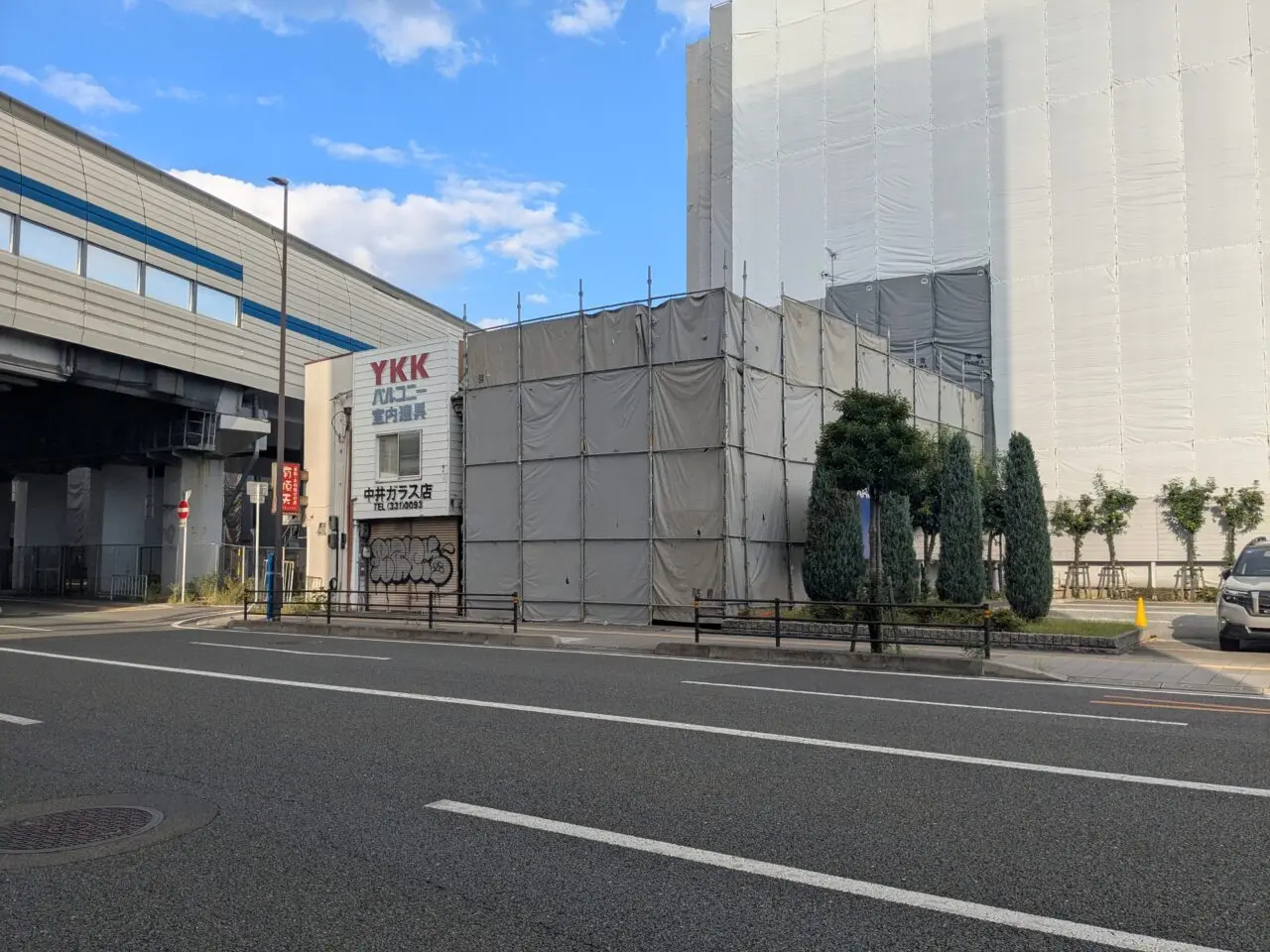 そば処讃岐があった建物