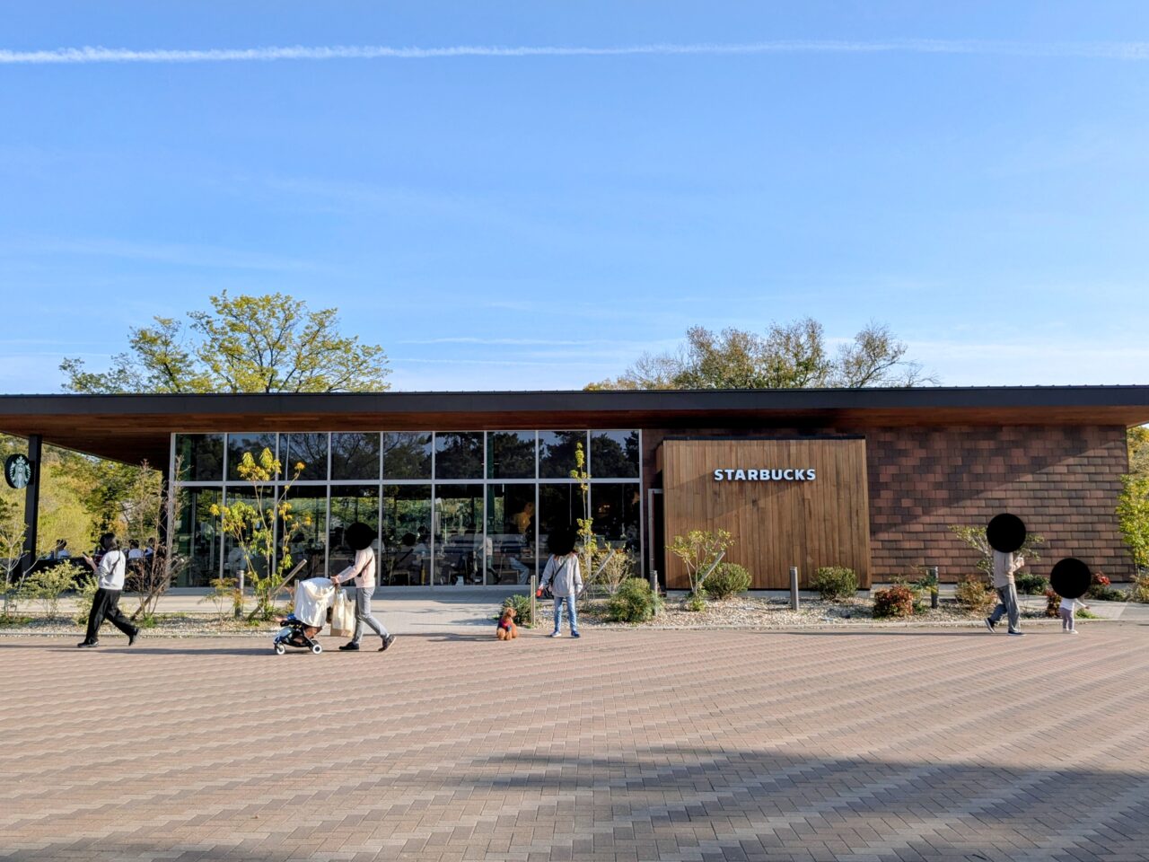 服部緑地スターバックス
