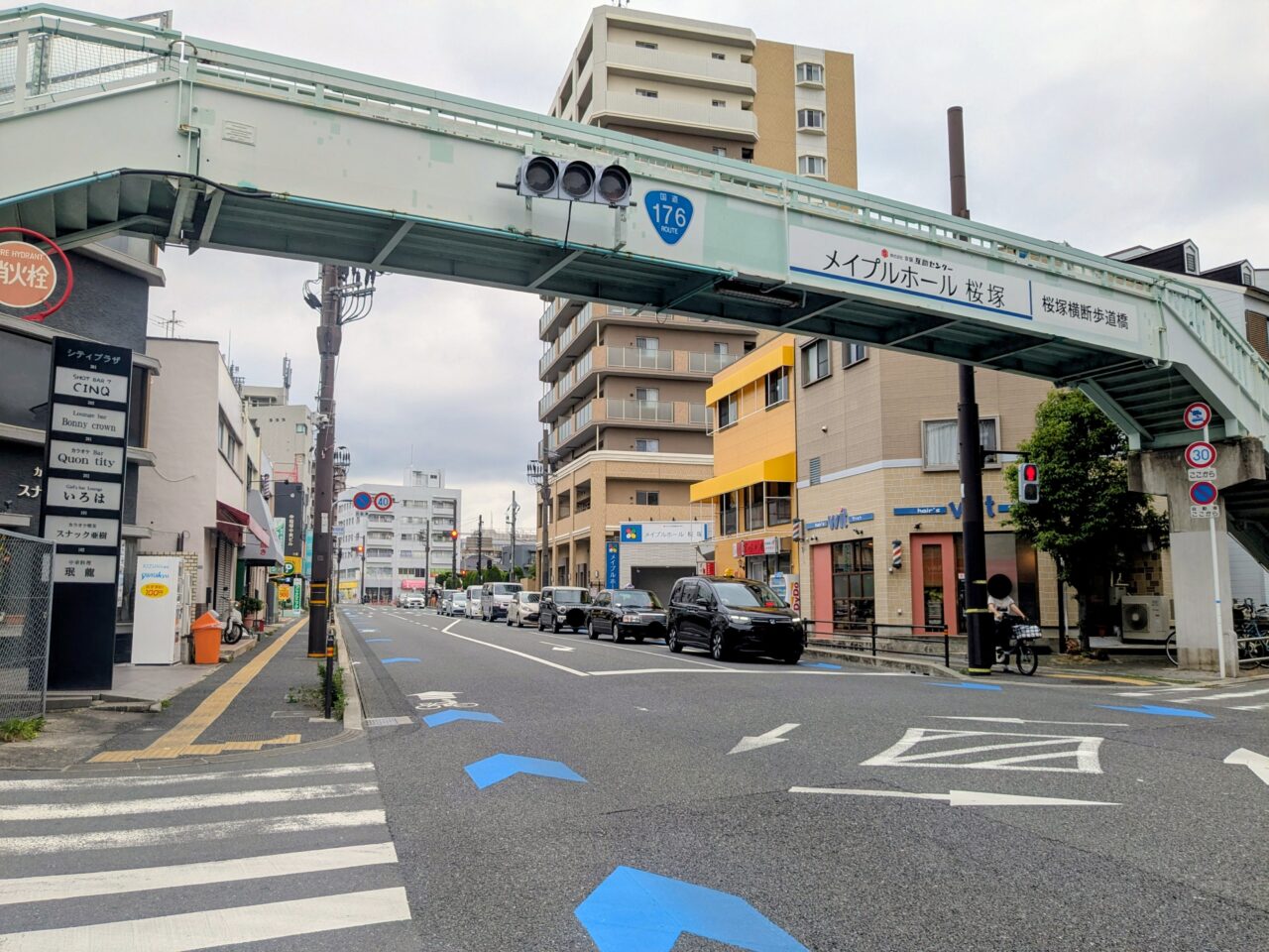 桜塚横断歩道橋