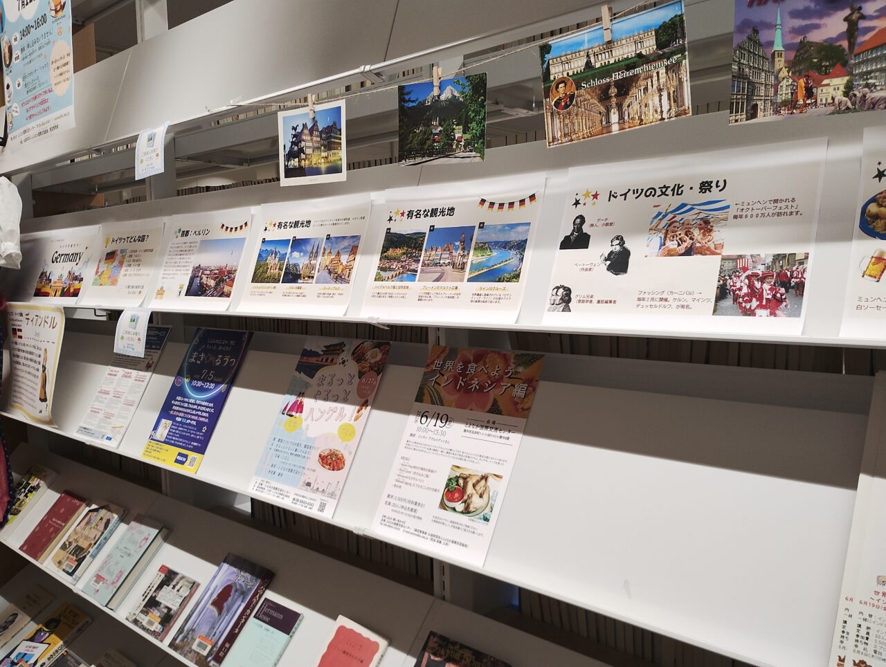 庄内図書館ドイツ展示