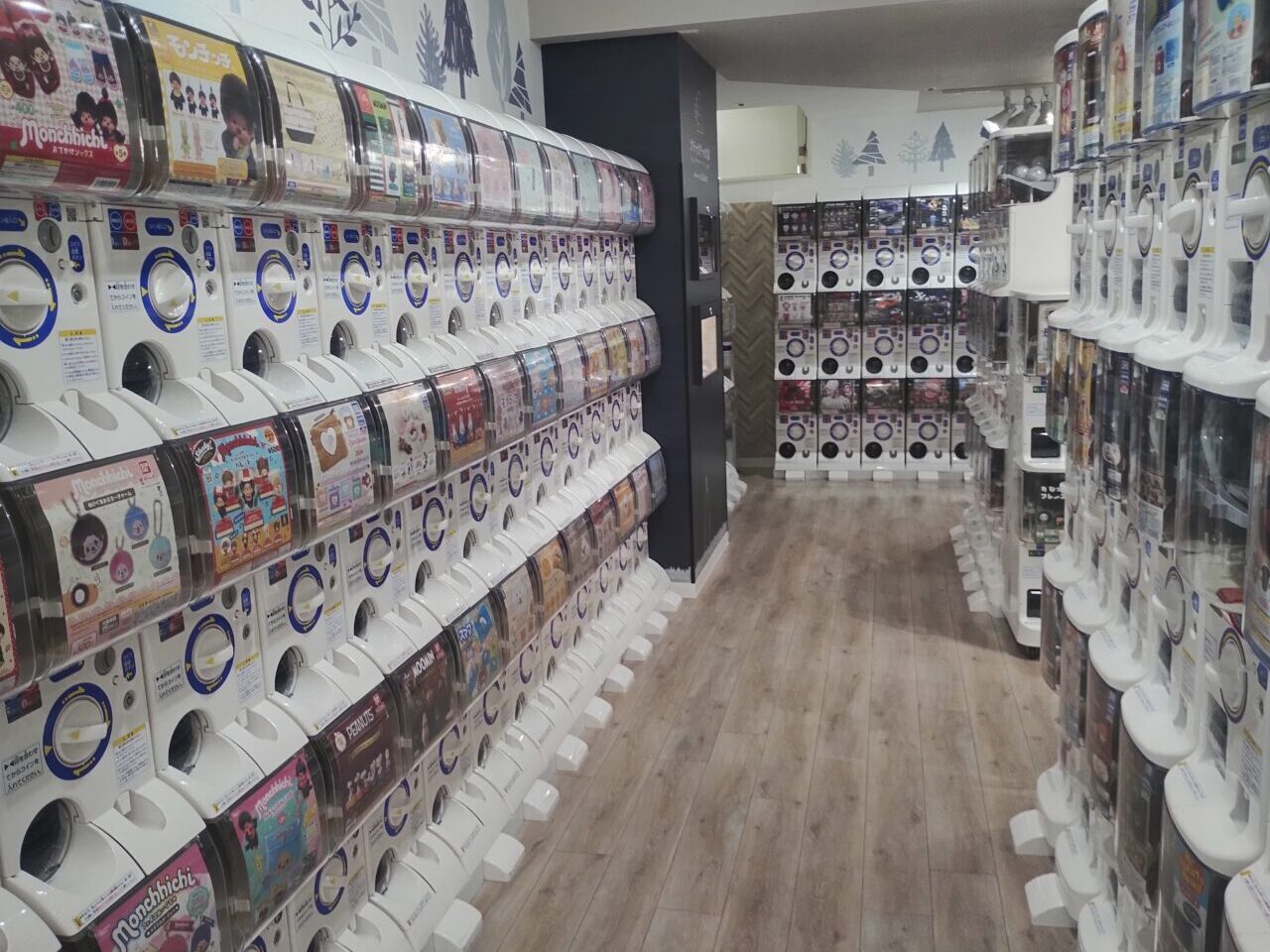 ガチャガチャの森店内